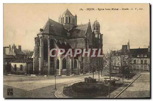 Cartes postales Dijon Eglise Saint Michel Abside