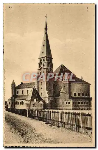 Cartes postales Dijon Le Sanctuire du Sacre Coeur vue generale prise de la Rue la Fontaine