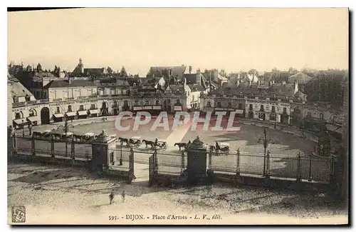 Cartes postales Dijon Place d'Armes