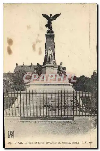 Cartes postales Dijon Monument Carnot