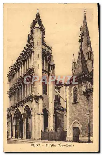 Cartes postales Dijon L'Eglise Notre Dame