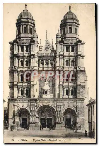 Cartes postales Dijon Eglise Saint Michel