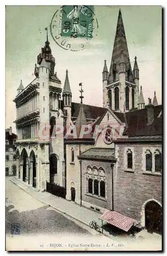 Cartes postales Dijon Eglise Notre Dame