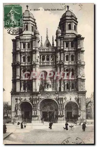 Cartes postales Dijon Eglise Saint Michel