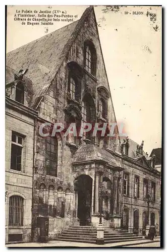 Ansichtskarte AK Dijon La Palais de Justice XV siecle