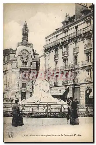 Ansichtskarte AK Dijon Monument Grangier Statue de la Bonte