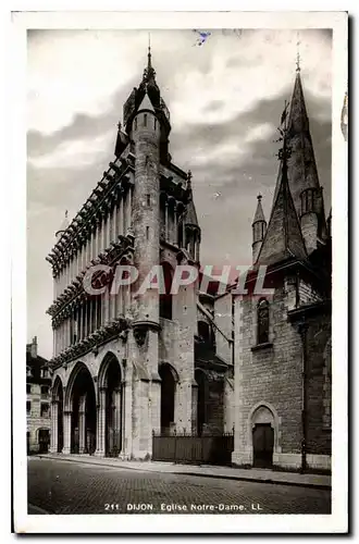 Cartes postales Dijon Eglise Notre Dame