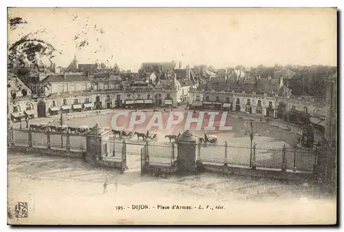 Cartes postales Dijon Place d'Armes