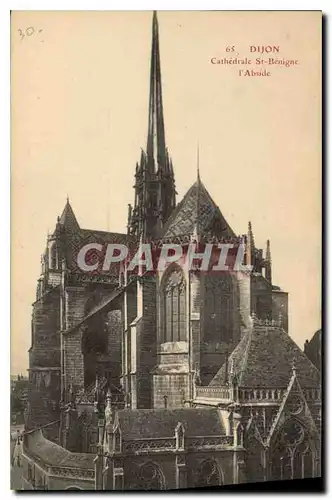 Ansichtskarte AK Dijon Cathedrale St Benigne l'Abside