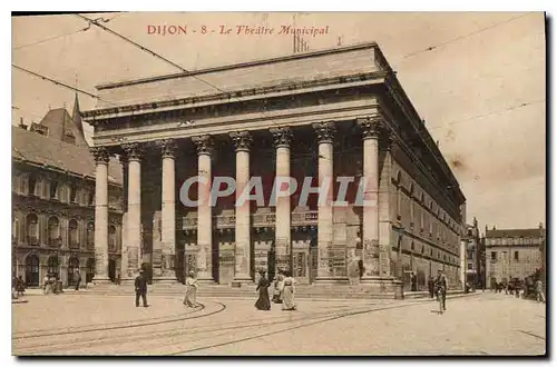 Ansichtskarte AK Dijon Le Theatre Municipal