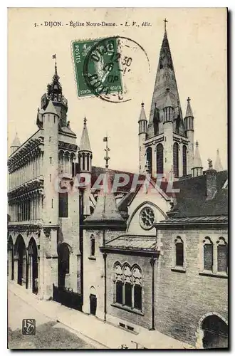 Cartes postales Dijon Eglise Notre Dame