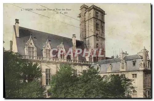 Ansichtskarte AK Dijon Palais de Ducs et tour des Etats