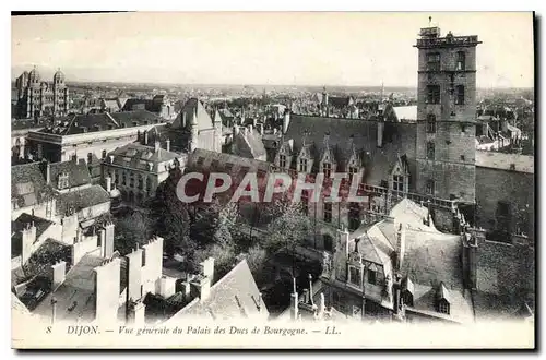 Ansichtskarte AK Dijon Vue generale du Palais des Ducs de Bourgogne