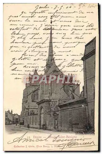 Cartes postales Dijon Abside Saint Benigne