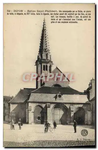 Ansichtskarte AK Dijon Eglise Saint Philibert