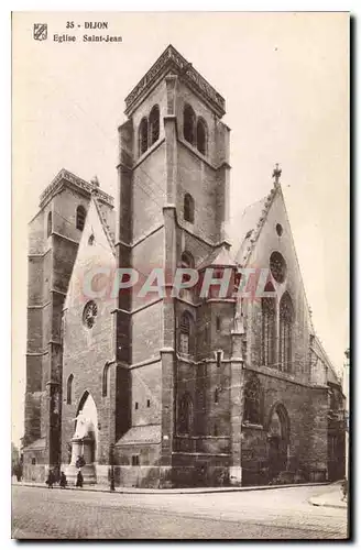 Cartes postales Dijon Eglise Saint Jean