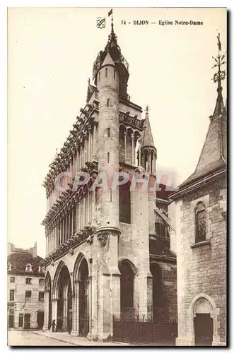 Cartes postales Dijon Eglise Notre Dame