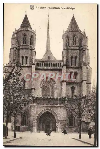 Cartes postales Dijon Cathedrale Saint Benigne