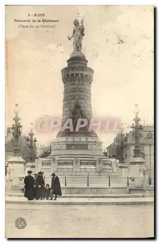 Cartes postales Dijon Monument de la Resistance Place du 30 Octobre
