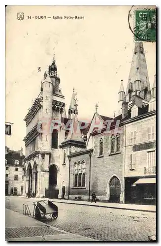 Cartes postales Dijon Eglise Notre Dame