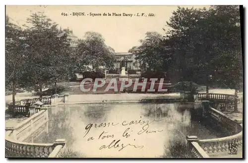 Cartes postales Dijon Square de la Place Darcy