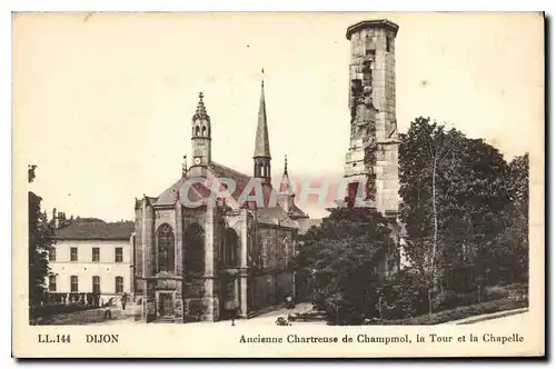 Ansichtskarte AK Dijon Ancienne Chartreuse de Champmol la tour et la Chapelle