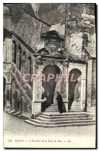 Cartes postales Dijon L'Escalier de la Tour de Bar