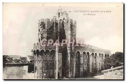 Cartes postales Les Saintes Marie de la Mer La Basilique