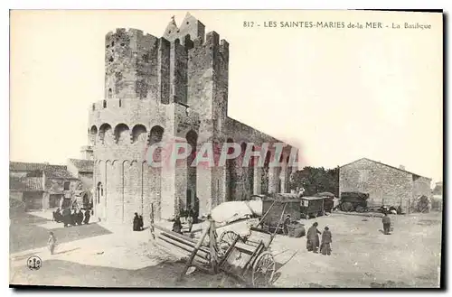 Cartes postales Les Saintes Marie de la Mer La Basilique