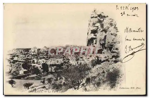 Cartes postales Les Baux Le Val d'Enfer