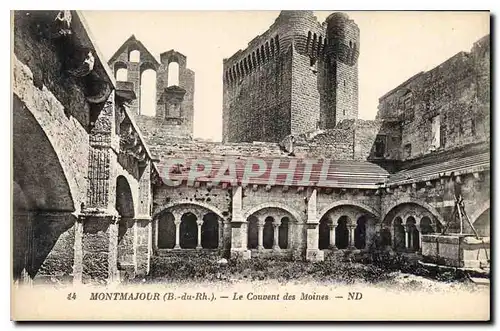 Cartes postales Montmajour Bouches du Rhone Le Couvent des Moines