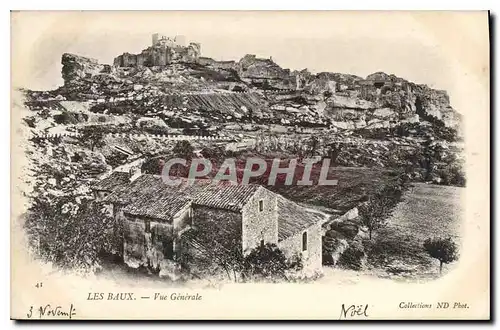 Cartes postales Les Baux Vue generale