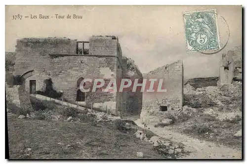 Cartes postales Les Baux Tour de Brau