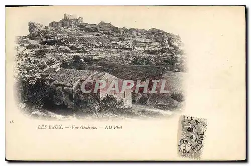 Cartes postales Les Baux Vue generale