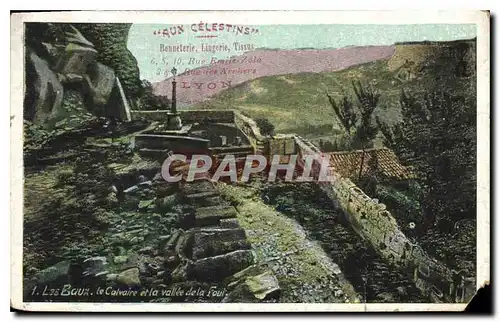 Cartes postales Les Baux le Calvaire et la vallee de la Foul