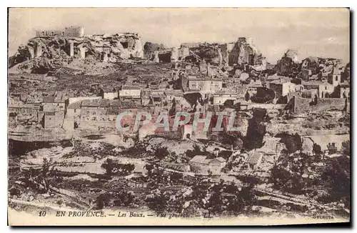 Cartes postales En Provence Les Baux Vue generale