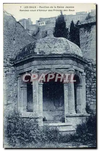 Ansichtskarte AK Les Baux Pavillon de la Reine Jeanne