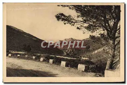 Cartes postales Paysages et Pierres de Provence Route d'Avignon aux Baux