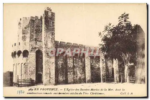 Cartes postales En Provence L'Eglise des Stes Maries de la Mer