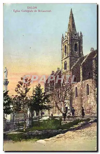 Cartes postales Salon Eglise Collegiale de St Laurent