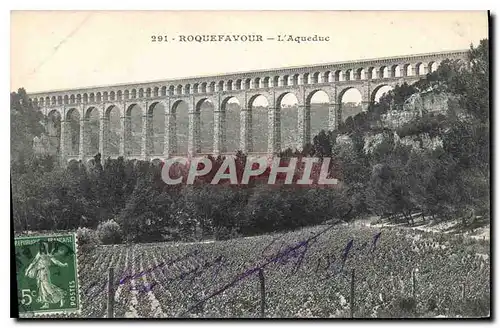 Cartes postales Roquefavour L'Aqueduc