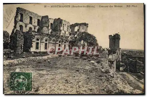 Ansichtskarte AK Montmajour Bouches du Rhone Couvent des Moines