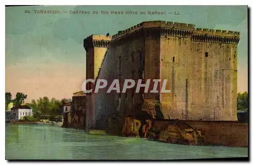 Cartes postales Tarascon Chateau du Roi Rene cote du Rhone