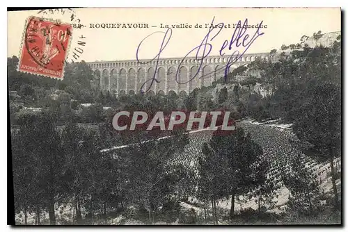 Cartes postales Roquefavour La Vallee de l'Arc et l'Aqueduc