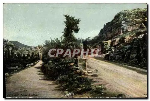 Cartes postales Les Baux Entree du Village