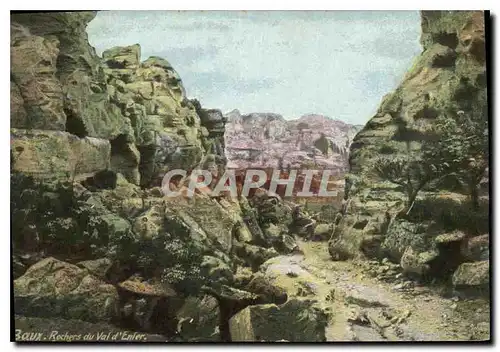 Cartes postales Les Baux Rochers du Val d'Entres