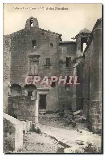 Cartes postales Les Baux Hotel des Porcelets