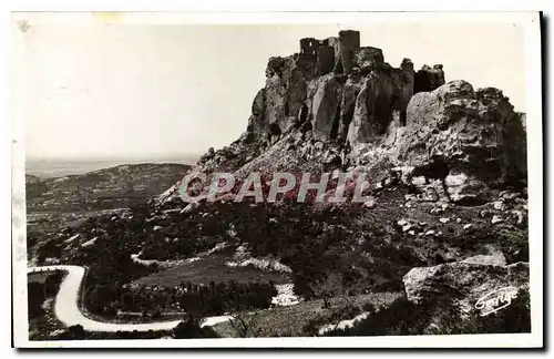 Ansichtskarte AK Les Baux (B du Rhone) Ruines du Chateau feodal