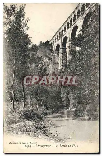 Cartes postales Roquefavour Les Bords de l'Arc