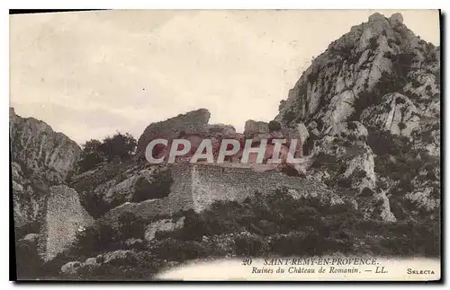 Cartes postales St Remy en Provence Ruiens du Chateau de Romains